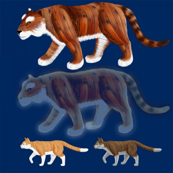 Creation of Heart of a Tiger: Step 7